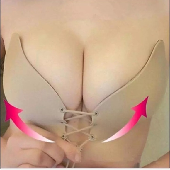 SILICONE ADJUSTABLE PUSH UP SELF ADHESIVE BRA-NUDE‎ - Picture 5 of 6